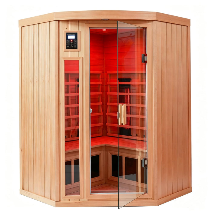 Red Light Sauna for 2 People | Low EMF Indoor Infrared Sauna