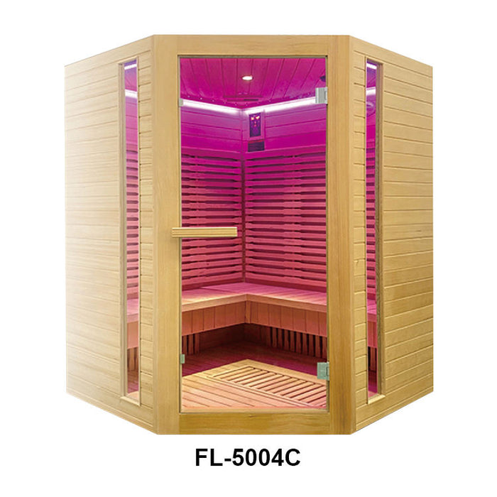 Red Light Sauna for 2 People | Low EMF Indoor Infrared Sauna