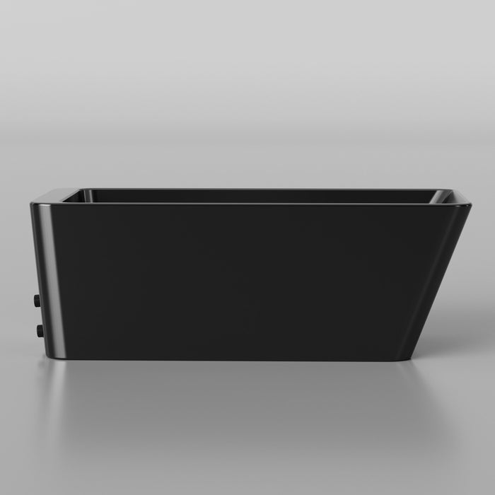 Black Acrylic Cold Plunge Tub | WiFi Control, 1-2 Person