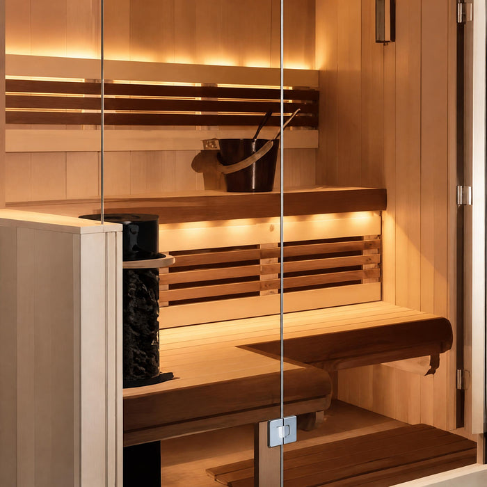 Luxury 2 Person Indoor Infrared Sauna | Hybrid Full Spectrum, Low EMF, CE Certified