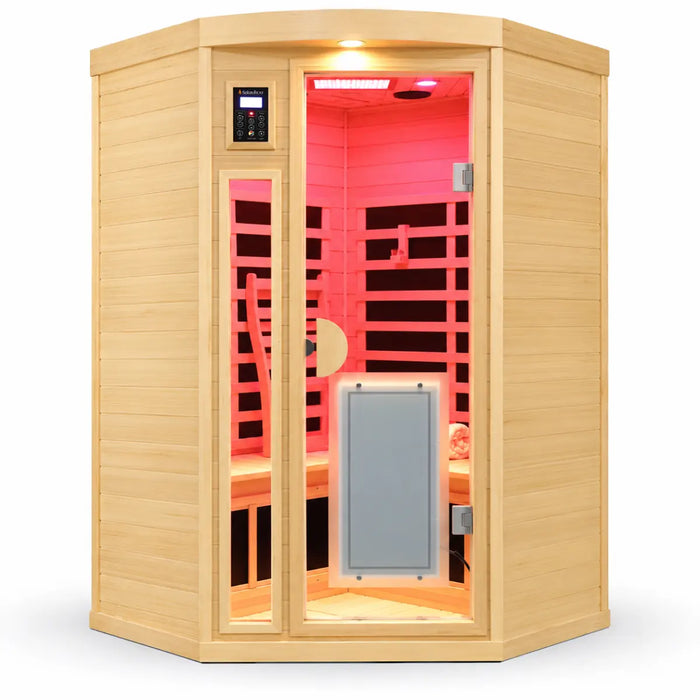Red Light Sauna for 2 People | Low EMF Indoor Infrared Sauna